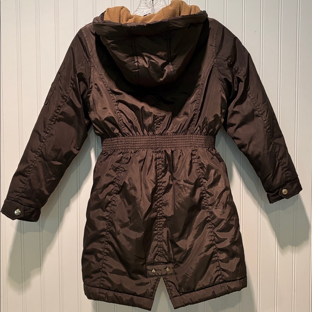 DKNY Kids Dark Green Puffer Coat Size S - Picture 5 of 5